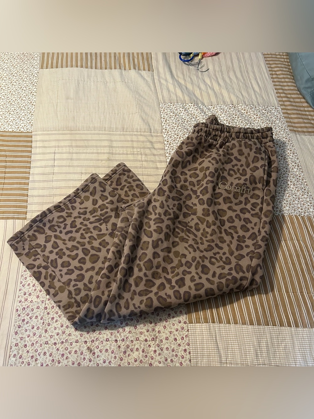 Women’s leopard comfrt sweatpants 3XL